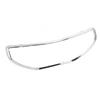 Front Bumper Grille Trim 1608112180 Chrome Reliable Protection Front Bumper Grille Cover Trim for Vehicle