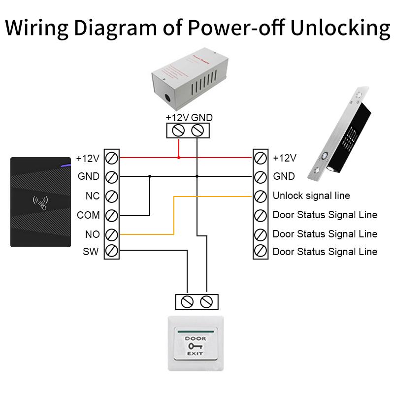 Lock and Unlock Your Door with Ease Mini Electric Bolt Lock with Delay Timer and Feedback Signal for 12V Mortise Door Drop Bolt