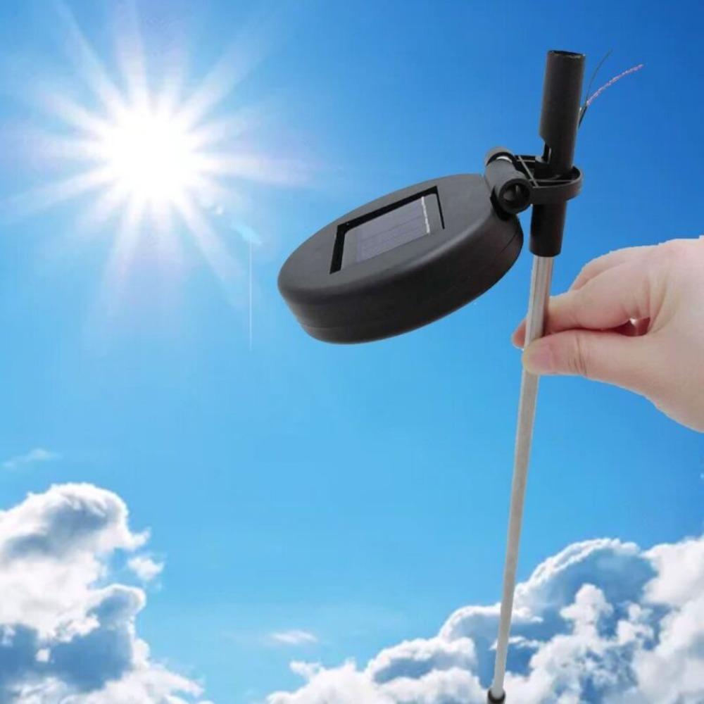 Поликремниевый Аккумуляторный Блок Садовый Солнечный Светильник Солнечная Панель Панель Солнечного Элемента Замена Верхний Светодиодный Свет