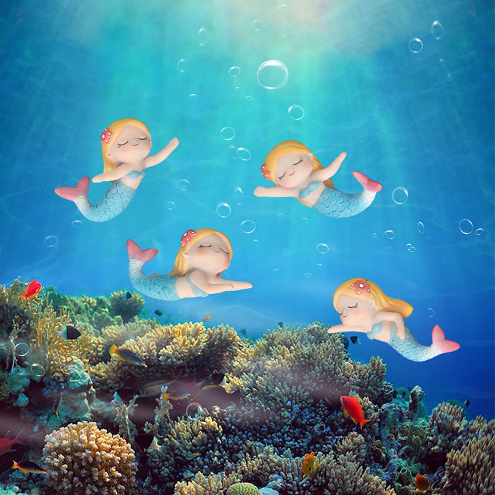 Floating Resin Ornament Creative Cartoon Pendant Aquarium Fish Tank Landscaping Decoration