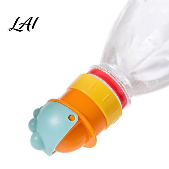 School Water Bottle Straw Cap Lid Leak-Proof Adapter for Kids Adults Portable