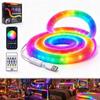 360 Degree LED Neon Strip Light Round Smart LED Light Strip RGB IC Pixel Light  Indoor Decor