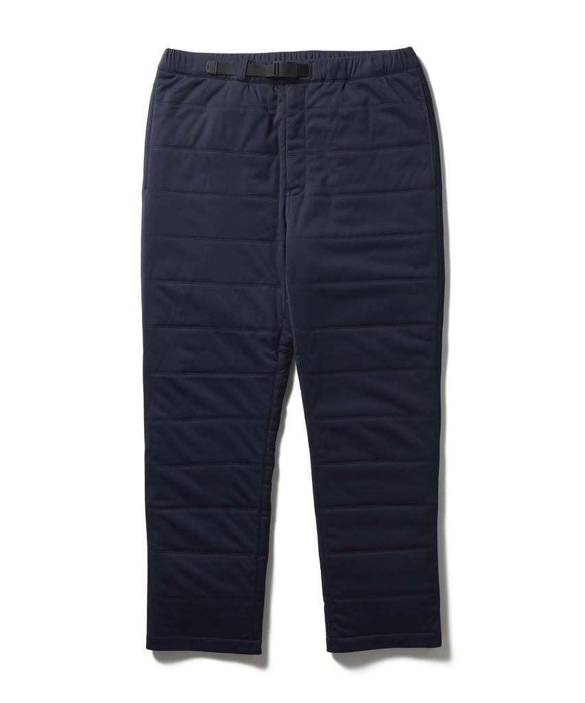 Snow Peak Flexible Insulated Pants Long and Size S PA-25AU012, Pants, Padded, Men's Women's, Navy,