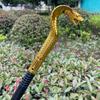 Halloween Snake Staff Egyptian Walking Stick Cane Halloween Party Pimp Cane Prop for Dress Up Cosplay Costume