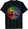 Rainbow Tree Of Life LGBTQ Lesbian Gay Pride Flag Ally T-Shirt  Unisex T-Shirt