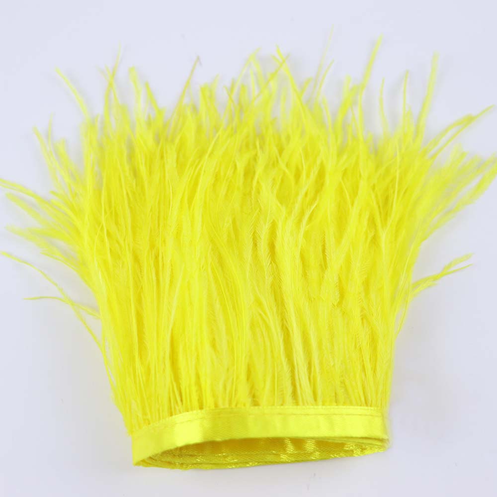 Перо 6-18 см Натуральное Белое Черное Страусиные Перья Отделка для Свадебного Платья Аксессуары для Одежды Декор Вечерин Перо Бахрома