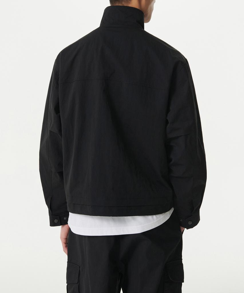Musinsa Standard Crease Layered Field Jacket [Black]