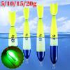 1-3PCS Luminous Fishing Floats Fishing Accessories Fishing Night Float Night Fishing Light Up Bobbers For Sea Ocean Rock Fishing