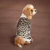 Одежда для домашних собак Классический леопардовый принт Четырехногий комбинезон Золотой бархат Осень Зима Теплая Антилиняющая Пижама Наряд для вечеринки