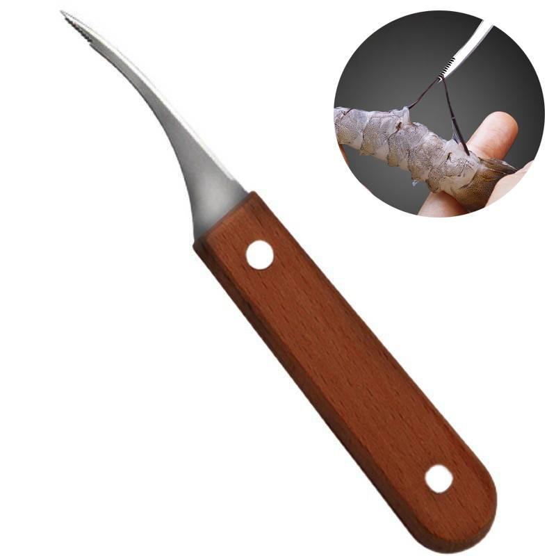Seafood Kitchen Tool for Quick Shell Removal Stainless Steel Shrimp Peeler