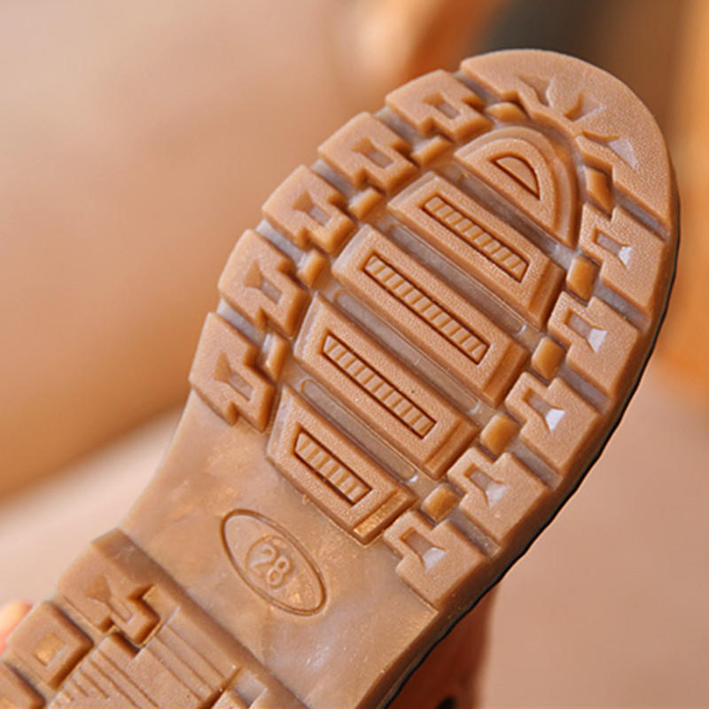 Children's Boots for Boys Girls Toddlers Little Kids Fashion Classic Ankle Boots Warm Rubber Chelsea Boots British Style