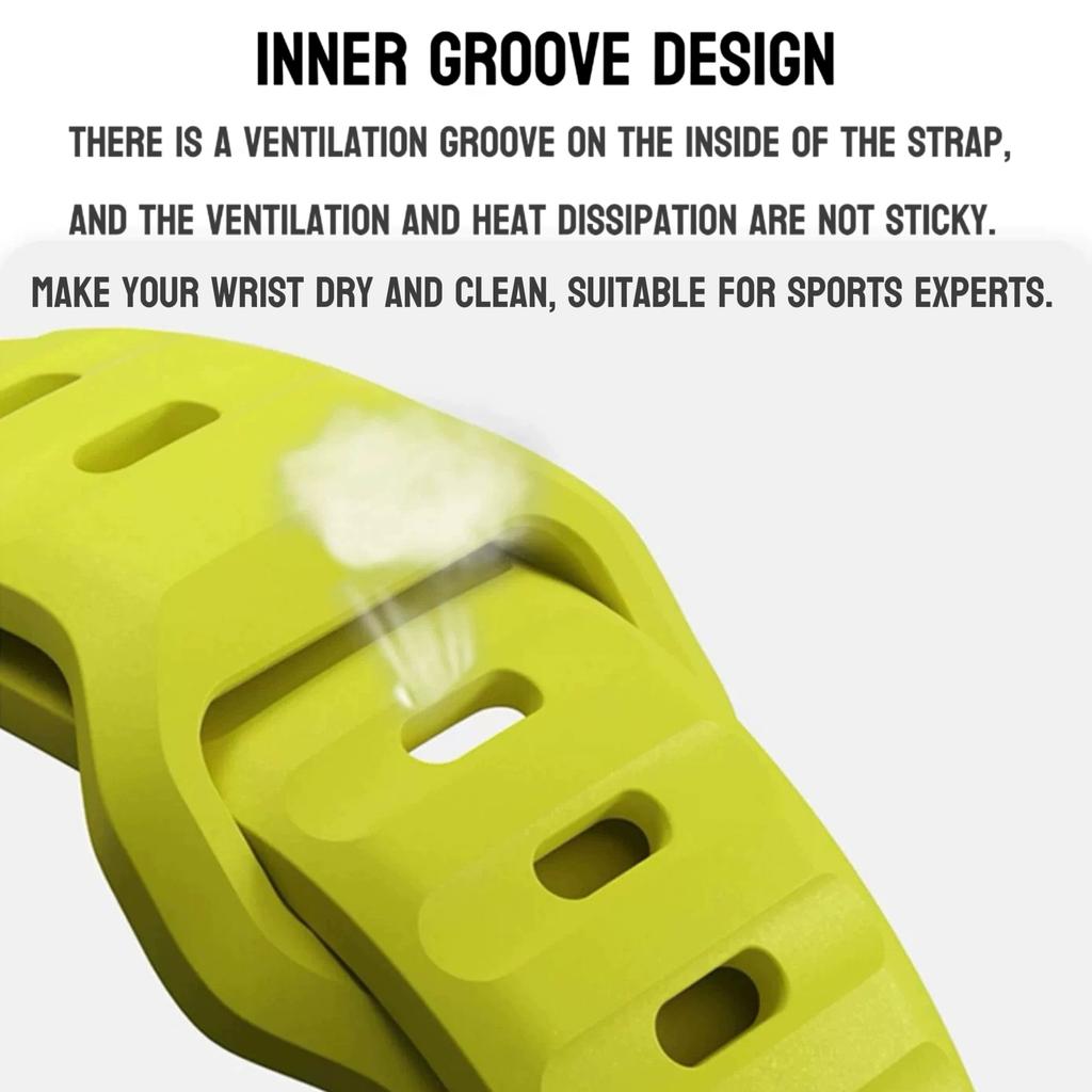 Silicone Strap for Apple Watch Band Ultra 2 49mm Correa Bracelet for Iwatch 9 8 7 6 5 SE 4 3 2 1 44mm 40mm 41mm 45mm 38mm 42mm Watchband