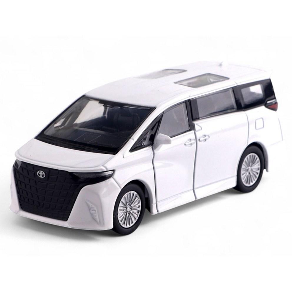 Welly 2024 Toyota Alphard Модель автомобиля (115 x 40 мм)