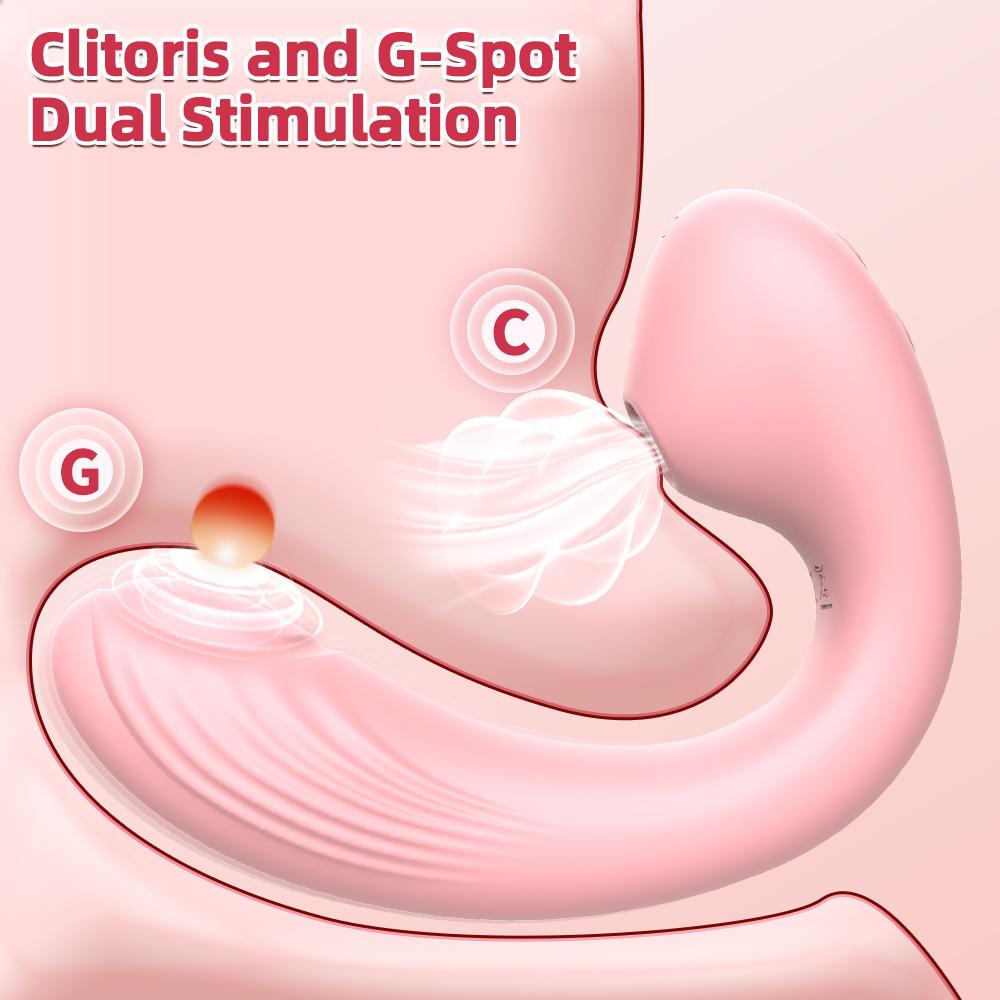 Adult Supplies Wearable Tapping Vibrator Nipple Stimulator Clitoris Sucker Vaginal Penetration Masturbator Sex Toys for Women