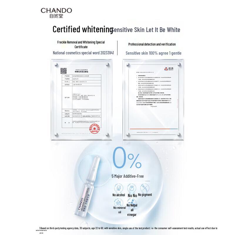 CHANDO Niacinamide Brightening & Refining Ampoule Mask