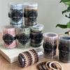 Высокоэластичный прочный толстый держатель для хвоста - Не повреждающая резинка для волос для спортсменов