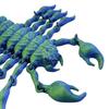 3D-печатная статуэтка-украшение в виде скорпиона с гибкими суставами, реалистичные модели скорпионов для взрослых и подростков