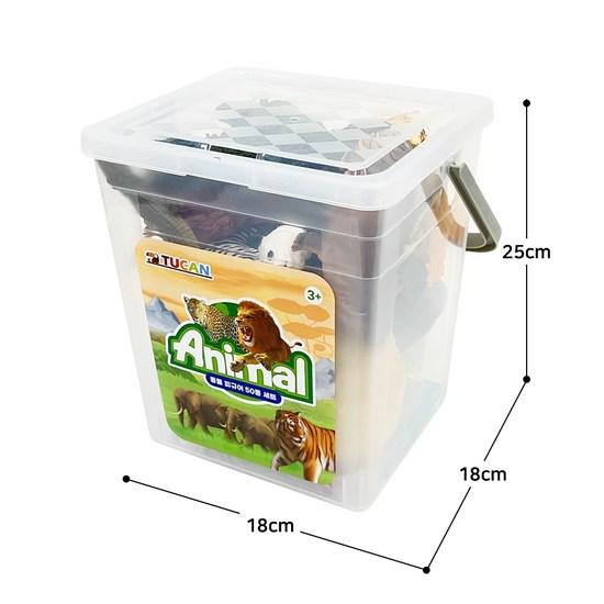 Set of 50 Toucan Animal Figures, Popular Toys In Korea