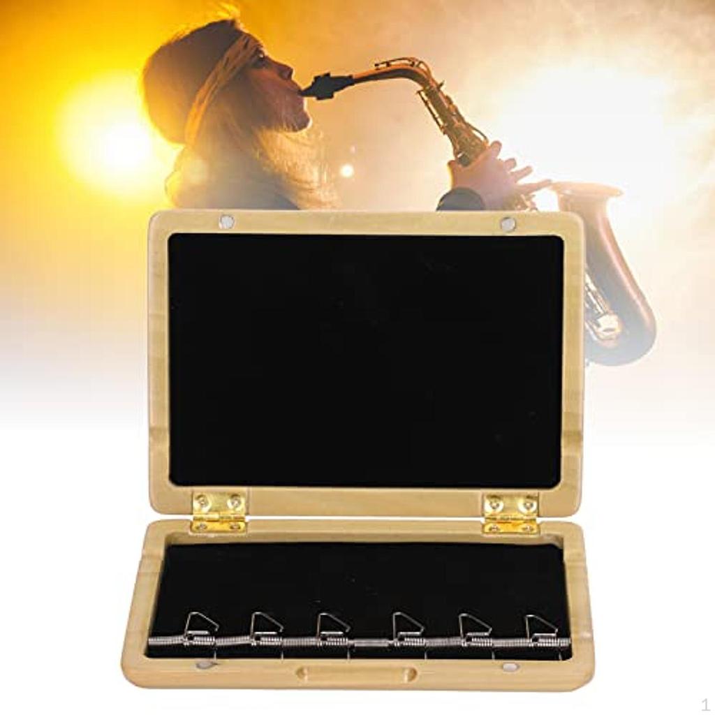 Bassoon Reeds Case Accessories Container Wear Resistant Storage Box for 6 Household