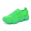 Women'S Summer Leisure Sports Platform Soft Sole Lightweight Vulcanized Shoes Breathable Leisure Mesh Running Shoes