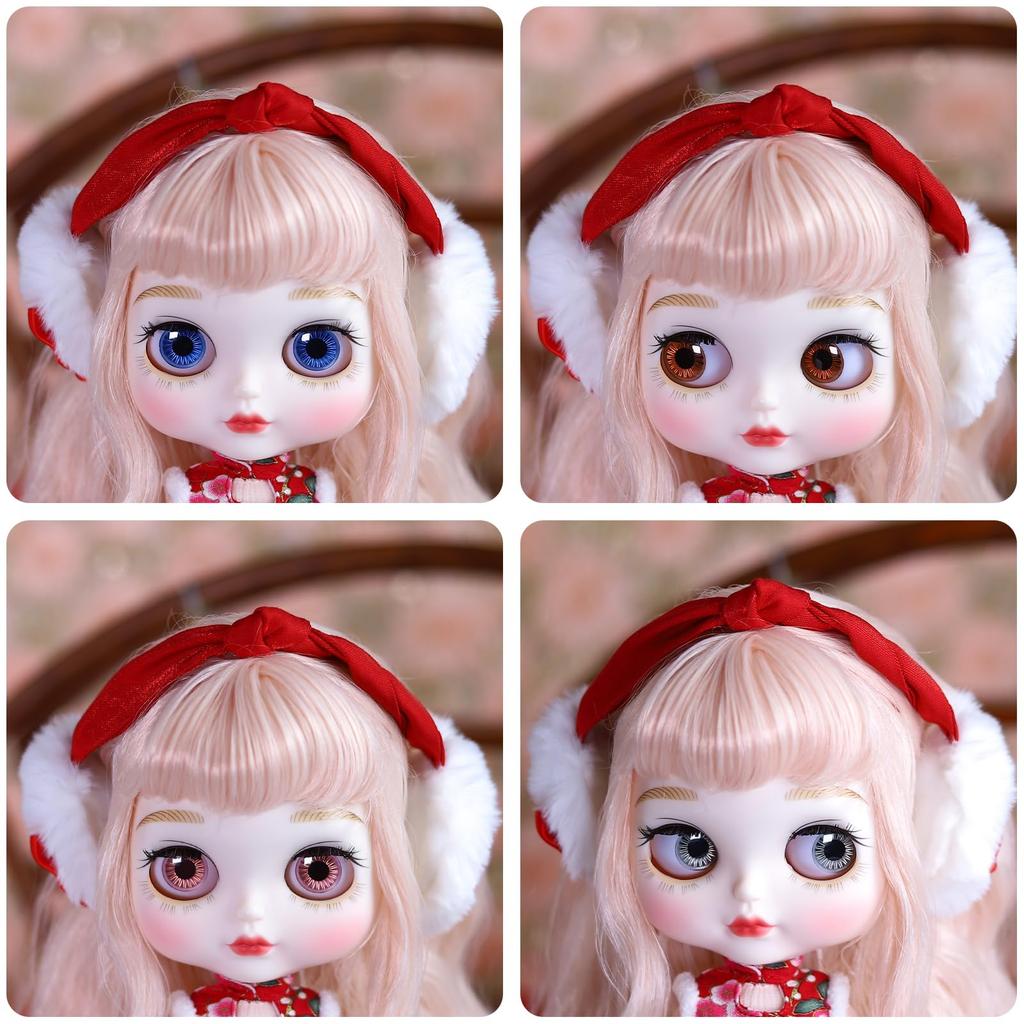 ICY Fortune Days 30 см Кукольное тело Милая кукла для практики BJD только с глазами, париком и сменными кистями рук, 4 варианта цвета, Смена, (17)