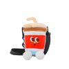 Doll Plush French Fries Handbag Crossbody Bag Shoulder Bag Casual Cartoon Hamburger Bag  Girl