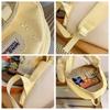 Nylon Transparent Handbags PVC Satchels Bag New Design Shoulder Bag  Teenage Girls