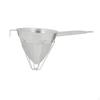 Сетчатый конус-фильтр-воронка с подставкой-основанием, дуршлаг, легко моется, прочный