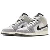 Jordan 1 Mid SE Craft Белый Цемент Серый Черный GS FD9091-002