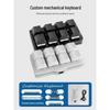 USB-программируемая механическая макроклавиатура - 8 клавиш для игровой помощи и одноклавишный парольный ярлык.