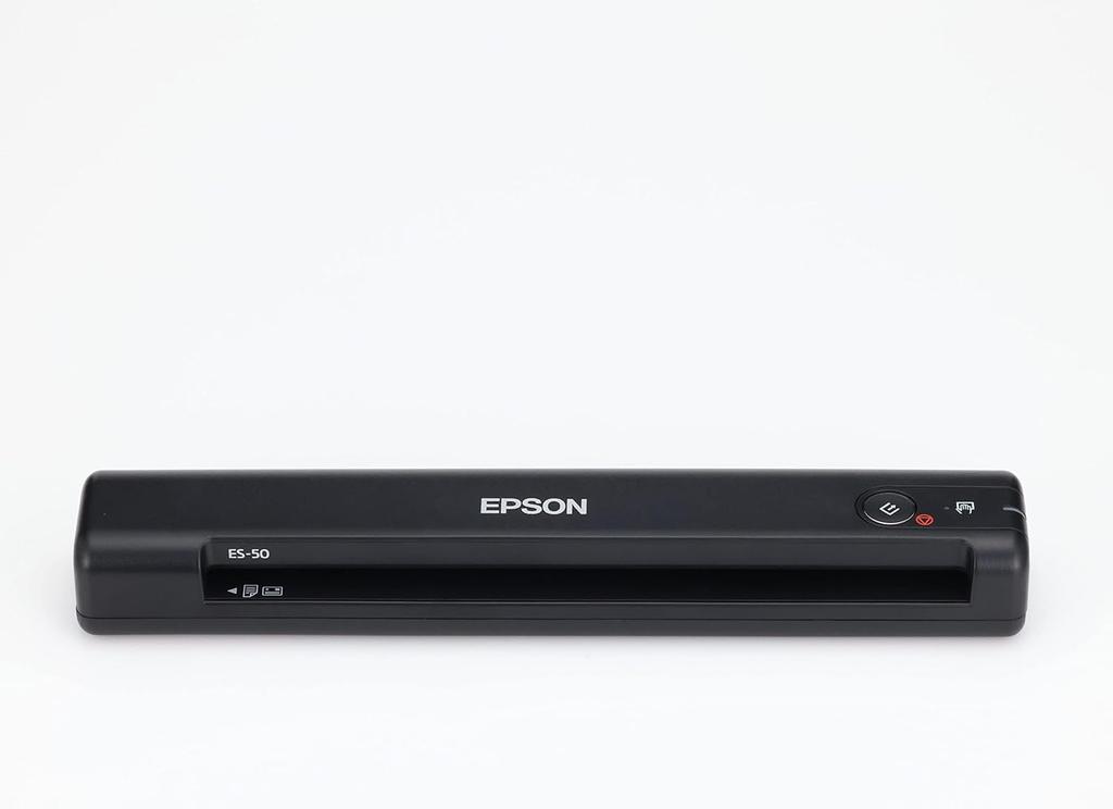 В Epson Scanner [Прогресс кампании] ES-50 (Мобильный/A4/совместимый с USB/черный)