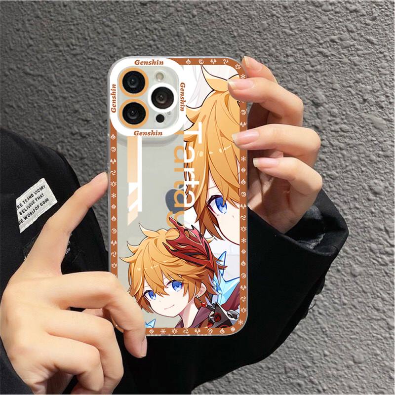 Чехол для телефона Genshin Impact в стиле аниме для iPhone 11 12 13 Mini Pro Max 14 Pro Max Чехол корпус