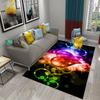 3D Красочный Ковер с Рисунком Сердца Любви Ванная Комната Противоскользящий Коврик для Пола Ковер Коврик Гостиная Спальня Прихожая Придверный Коврик Декор Ковры