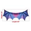Role Play Green Purple Wings One Size Dragon Demon Wings Women's Dragon Horn Wings  Adult