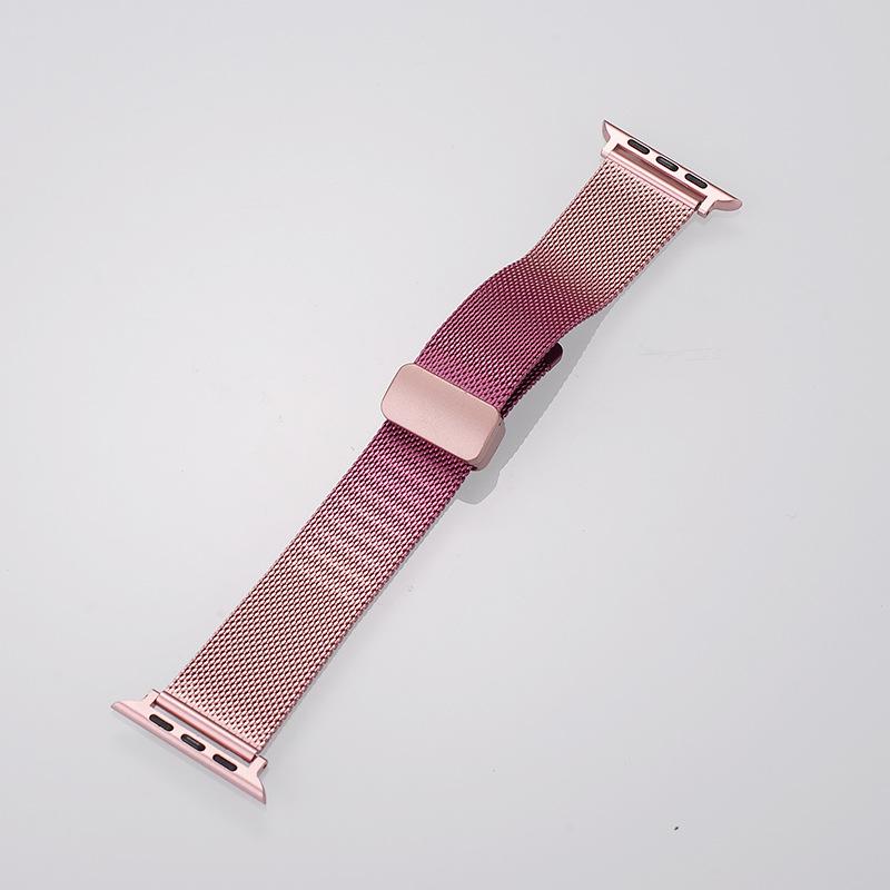 Milanese Loop for Apple Watch Ultra Band 49mm 44mm 45mm 40mm 41mm 42mm 38mm Magnetic Folded Bracelets IWatch 7 Se 3 5 6 8 Strap