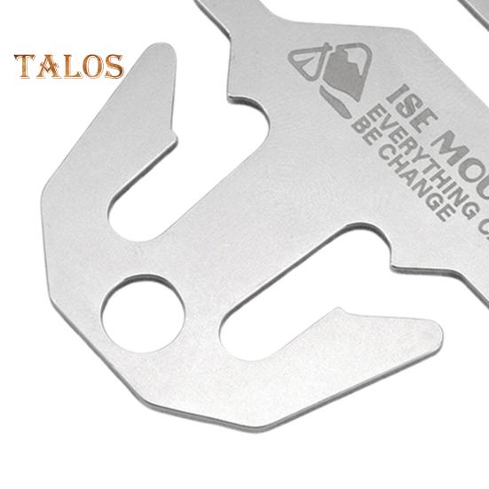 Пряжка для крепления навеса из нержавеющей стали, портативная, легкая, прочная, ветрозащитная, металлическая, для кемпинга и пешего туризма