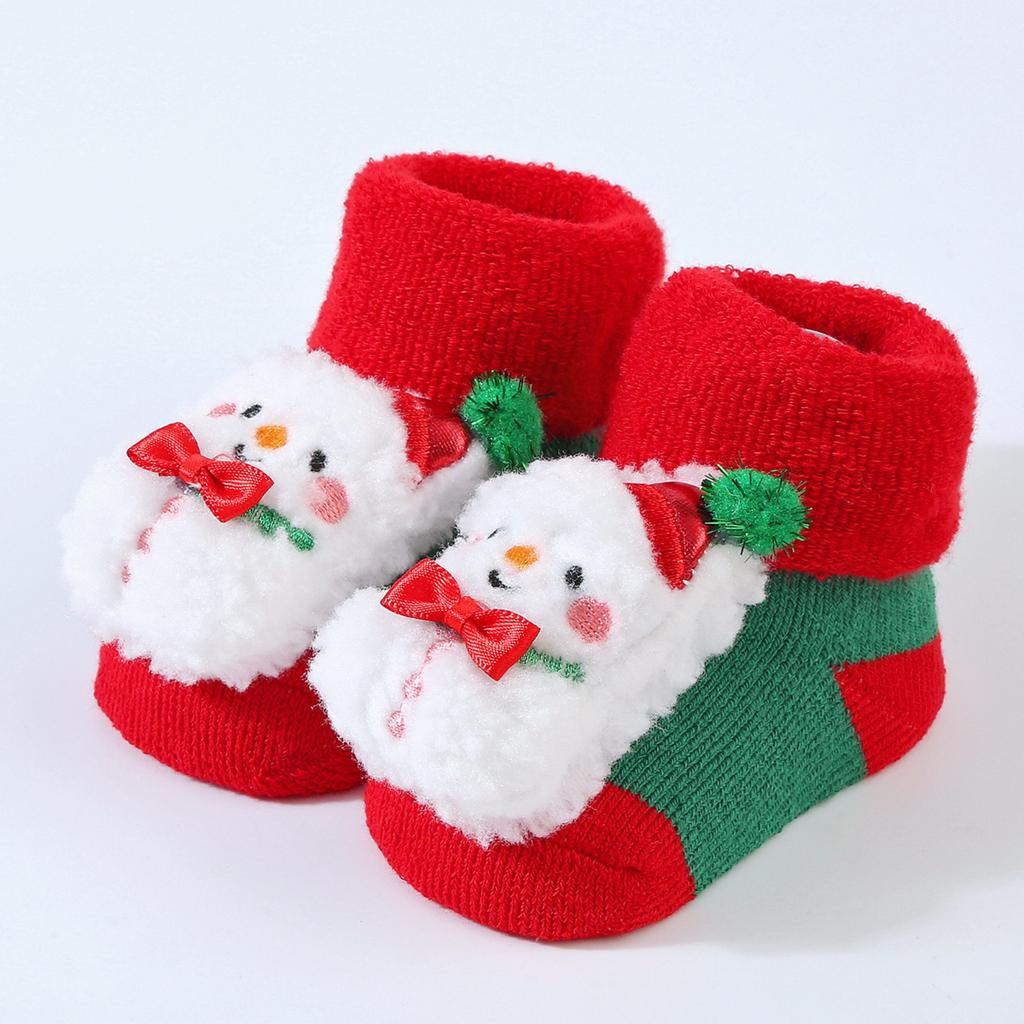 Christmas Socks Thick Warm Baby Socks Winter Cotton Socks