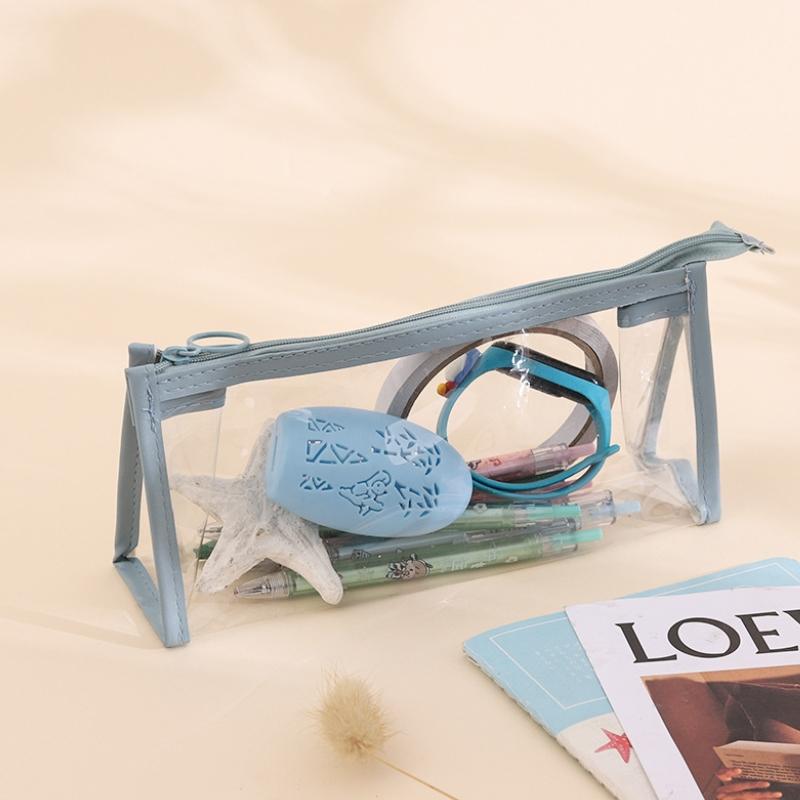 1 шт. канцелярская сумка большой емкости на молнии для хранения для учеников начальной школы портативная водонепроницаемая канцелярская сумка