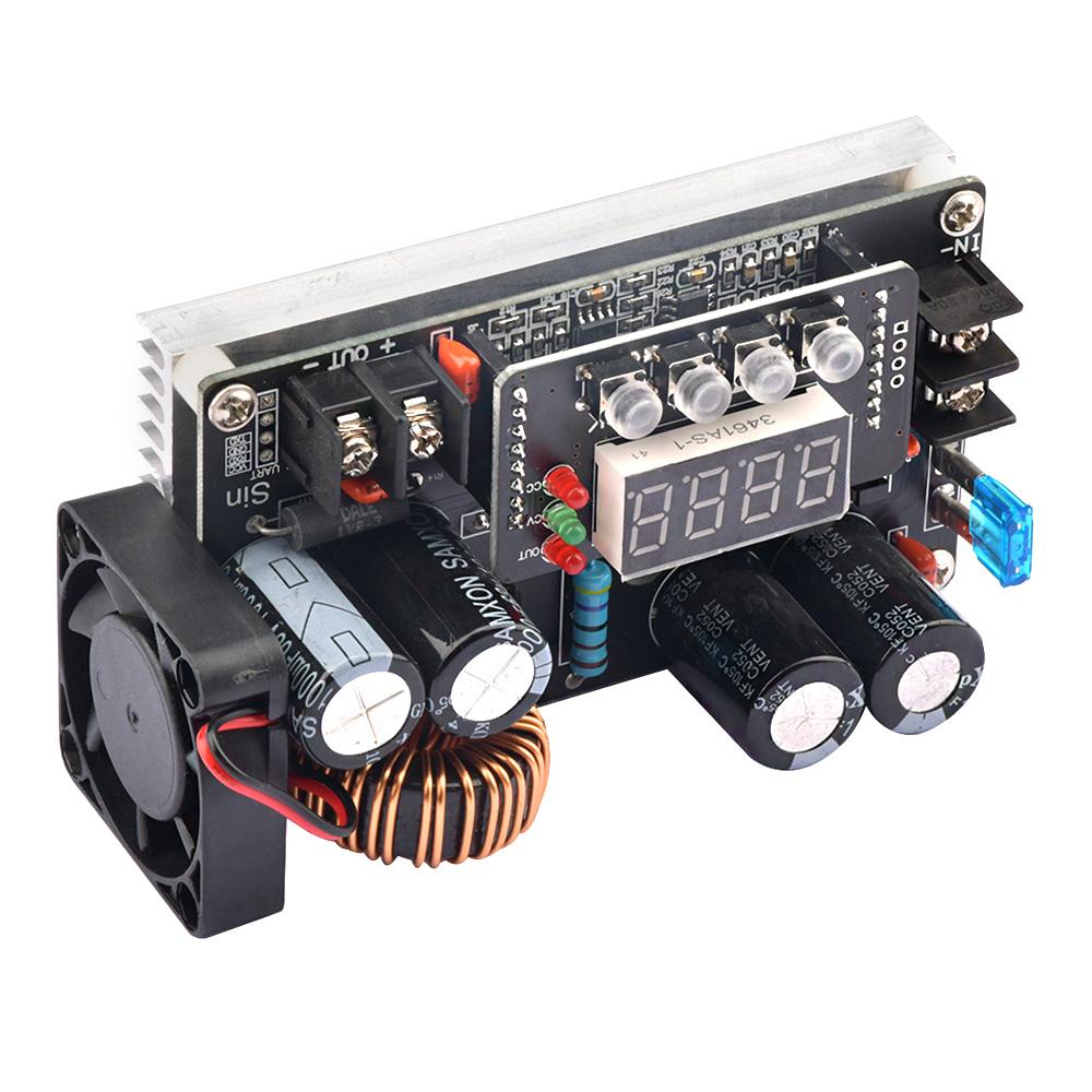 DKP6008 ЧПУ регулируемый понижающий стабилизированный источник питания постоянного тока/вольтметр постоянного напряжения и постоянного тока с вентилятором