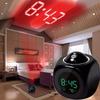 Creative LCD Digital Projection Laser Alarm Clock Display Voice Report Time Temperature Snooze Function Home Decor Table Clock2