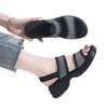 20252025 New sandals women's light sports style comfortable rubber band large size platform slippers