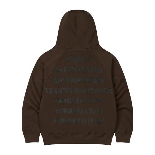 Heressy Heressy Худи на молнии Коричневый
