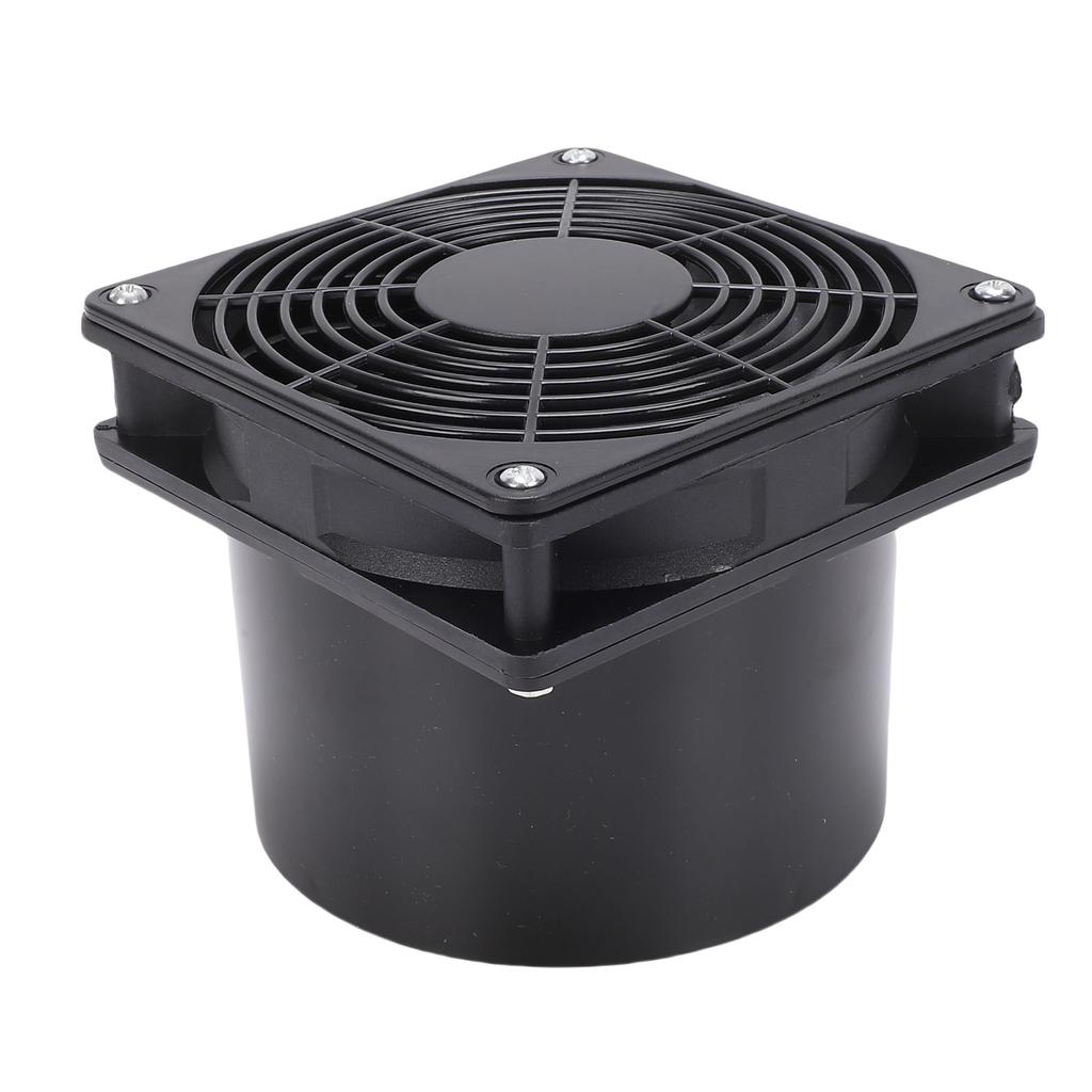 10W Monocrystalline Solar Panel Solar Powered Exhaust Fan for Chicken Coop Greenhouse Shed Pet House Outside Kitchen