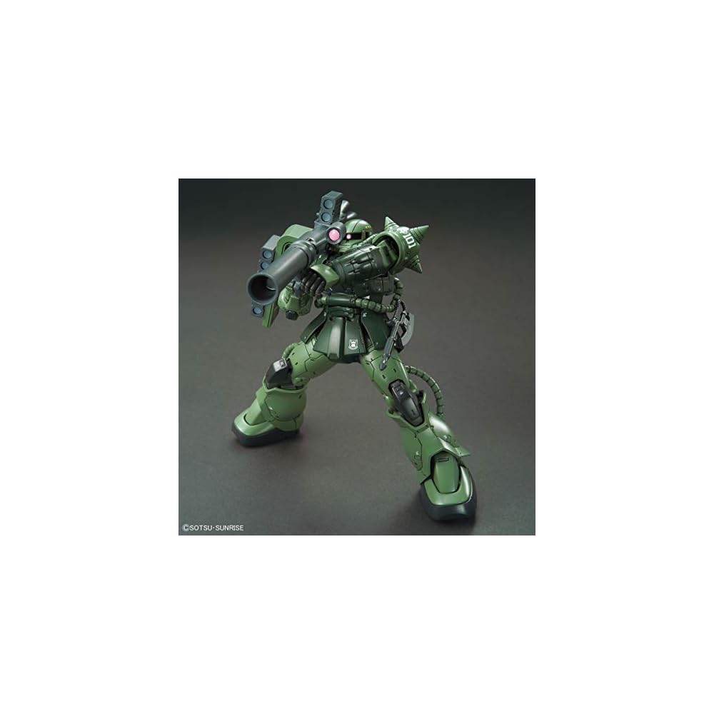 Bandai Spirits HG Мобильный доспех Гандам: Происхождение Заку II C-6/R6 Масштаб 1/144 Пластиковая модель-конструктор с цветовой кодировкой