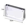 Acrylic Display Stand Clear Sign Holder Stylish Card Tags  Home Decor