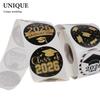 500 Pcs 1.5inch 3.8cm Scrapbook College Graduation Stickers For Scrapbooking Adult Cap Transfer Decoration Label Favor