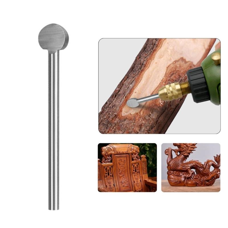 Wood Carving Drill Bits Set Engraving Drill Accessories Bit Wood Crafts Grinding Woodworking Tool for Carving Drilling