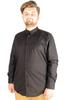 Men's Plus Size Plus Size Shirt Mode Xl Plus Size Men's Classic Pocket Shirt Lycra 20350 Black