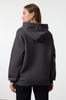 Women's Fashionable Stylish Sweatshirt Mint Hooded Oversize Wide Fit Thick Fleece Knitted Sweatshirt
