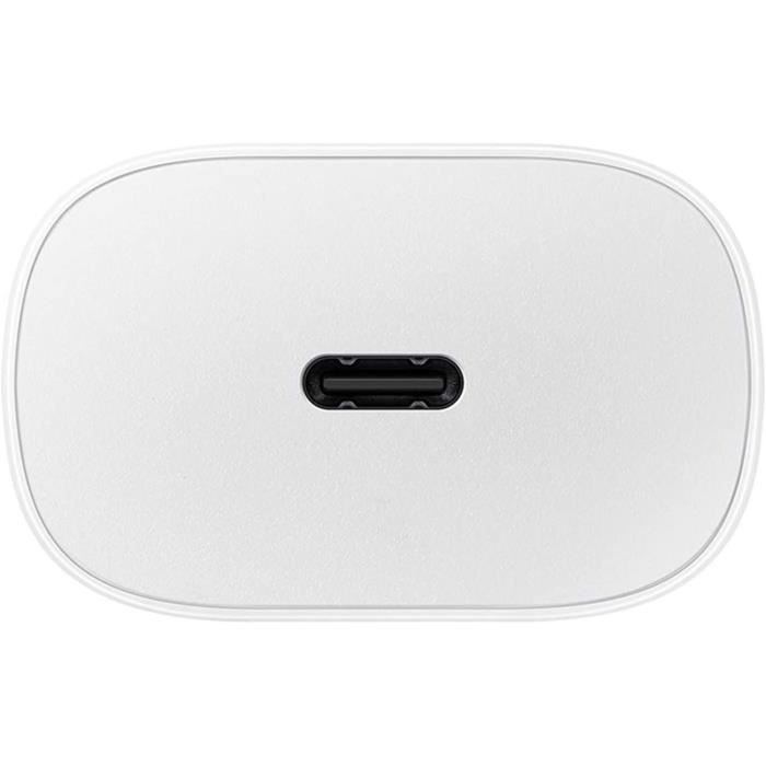 Chargeur Secteur Rapide 25W, Port USB Type C (sans câble)[12]
